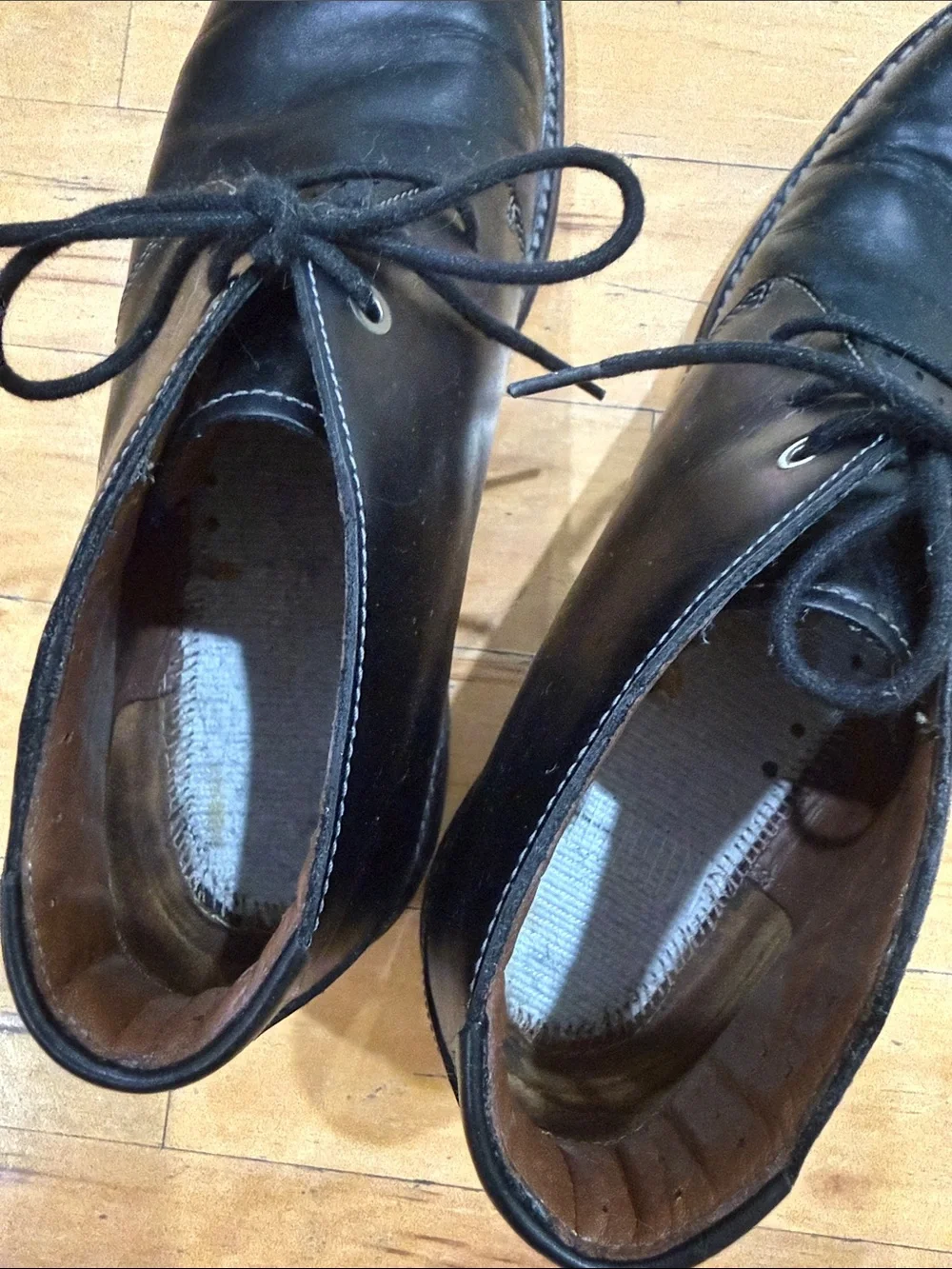 Clarks Men's Black Leather Chukka Boots Sz 11